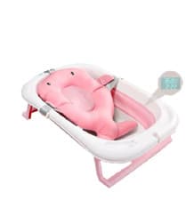 Image of Folding Bathtub Baby Folding Bath Temperature Sensitive Household Large Newborn