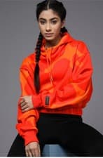 Image of Adidas Women's Marimekko Crop Hoodie