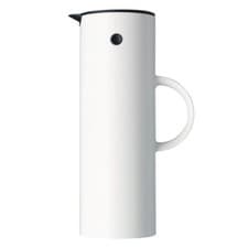 Image of Stelton EM77 Vacuum Jug 1 L.White Ø 10,5cm Height 30cm ABS Plastic Glass Filler