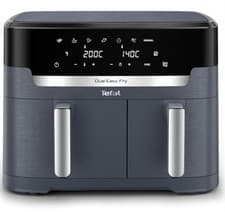 Image of Tefal XXL Dual Easy Fry 11L Air Fryer, Dual Drawer, No Oil, Extra Crisp, Roast,