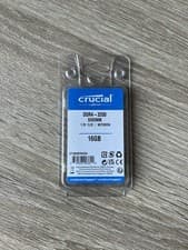 Image of Crucial CT16G4SFRA32A 16 GB (DDR4, 3200 MT/s, PC4-25600, SODIMM, 260-Pin) Memory