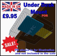 Image of HP EliteDesk 705 G5 Tiny PC Invisi Mount From £9.95 - Micro PC Universal Mount