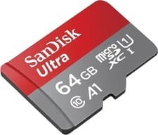 Image of SanDisk Ultra Micro SD 64GB Class 10 SDHC SDXC Memory Card & Adapter