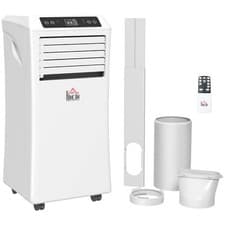 Image of Portable Air Conditioner 10000 BTU Mobile AC Unit w/ Remote Timer 1080W