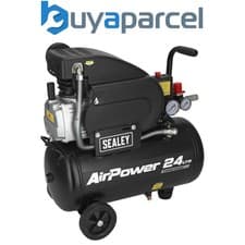 Image of Sealey SAC2420A 24L Direct Drive Air Compressor 2hp