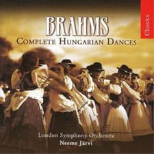 Image of Johannes Brahms Complete Hungarian Dances (Jarvi, Lso) (CD) Album