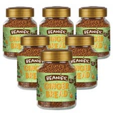 Image of BEANIES INSTANT FLAVOURED COFFEE JARS 6 x 50g