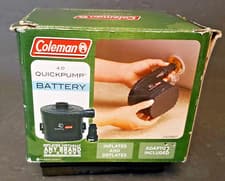 Image of Coleman QuickPump 4D Battery Operated Universal Air Pump New in Box