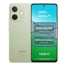 Image of Oppo A5 Pro 5G Android Smartphone Olive Green 256GB - Renewed Excellent