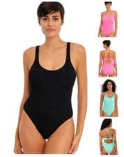 Image of Freya Ibiza Waves Swimsuit Underwired Italian Crinkle Womens Swimwear 203842