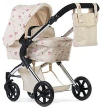 Image of Roma Darcie Single Dolls Pram, Cream