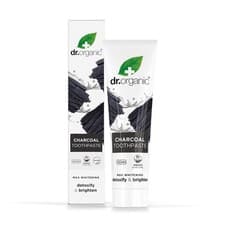 Image of Dr Organic Extra Whitening Charcoal Toothpaste 100ml | Teeth Whitening