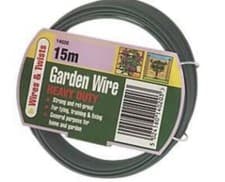 Image of 2x GARDMAN 15mGarden Wire - Heavy Duty 2mm (total 30m)