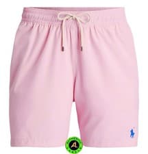Image of Polo Ralph Lauren Pink Traveller Classic Swimming Trunk Men’s - 14.6cm RRP £89