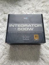 Image of AeroCool Integrator 500 W 80 Plus Bronze Power Supply Unit with UK 3 Pin Power L