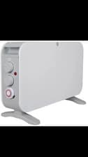 Image of BUSH DF2361 2KW Convector Heater with Timer 3 Heat Settings Freestanding New
