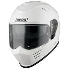 Image of Simpson Venom Solid Motorcycle Motorbike Sports Biker Full Face Touring Helmet