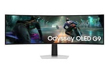 Image of Samsung 49" Odyssey OLED G91SD DQHD, 144Hz Gaming Monitor