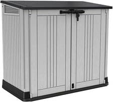 Image of Large Keter Store NOVA Garden Lockable Storage Box XL Shed Outside Bike Bin Tool