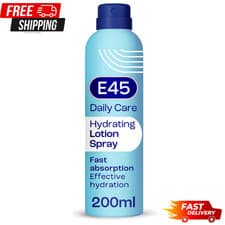 Image of E45 Spray Moisturiser 200 Ml Daily Lotion Moisturiser Spray Dry Sensitive Skin