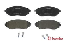 Image of BREMBO P59082 Brake Pad Set For Disc Front For Fiat Nissan Opel Renault Vauxhall