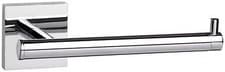 Image of Croydex QM441141 Flexi-Fix Chester Toilet Roll Holder, 54 x 170 x 76mm, Chrome