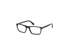 Image of Tom Ford FT4295 002 Matte Black Rectangle Optical Eyeglasses Unisex 58mm Italy