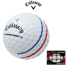 Image of Callaway Triple Track Chrome Soft or X GOLF BALLS DOZ Recycled GRADE A FREE P&P