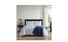 Image of Eddie Bauer Ticking Stripe Duvet Cover Set