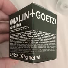 Image of Malin & Goetz Cannabis Scented Candle Votive 67g BRAND New in Box