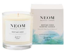 Image of NEOM Wellbeing London Bedtime Hero Scented Candle Full Size 185g New FREE POST