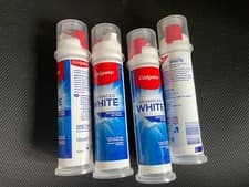 Image of Colgate Advanced White Whitening Toothpaste Pump 100ml x4 – 10 Days White