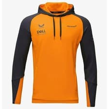 Image of McLaren F1 Team Replica Hooded Sweat | Orange/Black