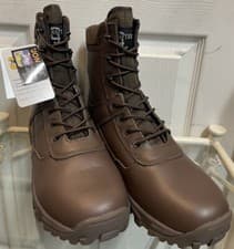 Image of New Mens Grafters Ambush Brown Lightweight 7 Eyelet Waterproof Combat Boots