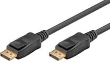 Image of Goobay DisplayPort 2.1 Cable 8k @ 60Hz / DP Cable Compatible with Gaming PC, Lap
