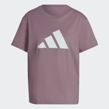 Image of adidas Women's Future Icons T-Shirt Magic Mauve Pink Purple Tee HE0306