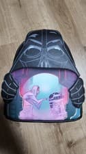 Image of Loungefly Star Wars Darth Vader backpack Leia and R2D2