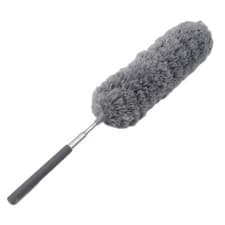 Image of Extendable Feather Duster Telescopic Dust Brush Long Reach Handle UK