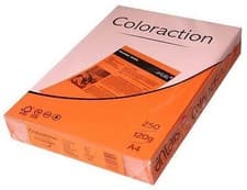 Image of DEEP ORANGE 120 gsm A4 Coloraction printer copier paper x 250 sheet AMSTERDAM