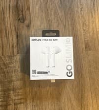 Image of White Defunc True Go Slim Wireless Bluetooth Headphones Brand New