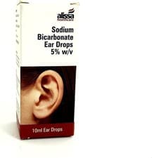 Image of Sodium Bicarbonate Ear Drops 10ml - A Gentle Treatment For Ears(Brands May Vary)