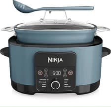 Image of Ninja Foodi PossibleCooker, 8-in-1 Slow Cooker 8L, Sea Salt Grey MC1001UK