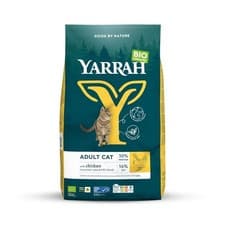 Image of Yarrah Organic With Chicken Easily Digestible Adult Dry Cat Food *2.4kg* PACK