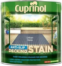 Image of Cuprinol 2.5L Anti Slip Decking Stain Various Colours Wood Paint Protection