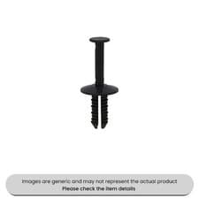 Image of Push Type Retainer Rivet 2-12.3mm 6mm 15mm 15mm Pack Qty 25