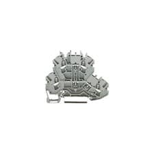 Image of 2002-2201 Wago Terminal , 2 Deck , Grey , 2.5mm2 , 2 Way