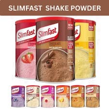 Image of SLIMFAST SHAKE POWDER 16 SERVINGS for Balanced Diet Plan All flavours