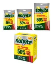 Image of Solvite Extra Strong Wallpaper Adhesive Quick Easy Mixing Glue Paste 50% EXTRA