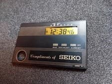 Image of Seiko Digital Travel Alarm Clock - Brand New - Boxed/Instructions - New Battery