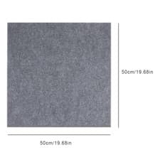 Image of 4/8/20x Carpet Tiles Commercial Retail Office Home Shop Premium Flooring 50x50cm